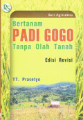 Bertanam  padi gogo tanpa olah tanah