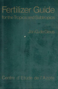 Fertilizer guide for the tropics and subtropics