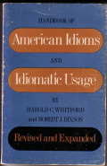 Handbook of American idioms and idiomatic usage