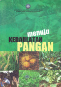 Menuju kedaulatan pangan