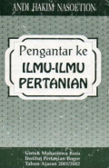 Pengantar ke ilmu-ilmu pertanian