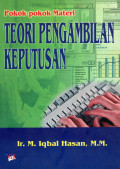 Pokok - pokok materi teori pengambilan keputusan