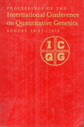 Proceedings of the International Conference on Quantitative Genetics
