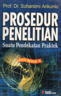 Prosedur penelitian suatu pendekatan praktek