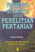 Prosedur statistik untuk penelitian pertanian