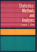 Statistics: methods and analyses