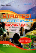 Strategi pemberdayaan masyarakat