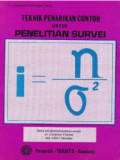 Teknik penarikan contoh untuk penelitian survei