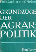 Grundzüge der agrarpolitik