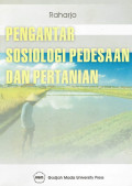 Pengantar sosiologi pedesaan dan pertanian