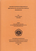 Faktor-Faktor Penyebab Remaja Bergabung dalam Komunitas Remaja Delinkuensi