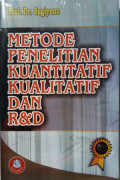 Metode Penelitian Kuantitatif Kualitatif Dan R & D