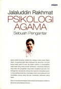 PSIKOLOGI AGAMA : SEBUAH PENGANTAR