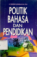 POLITIK BAHASA DAN PENDIDIKAN