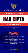 UNDANG-UNDANG HAK CIPTA  :Edisi Terbaru