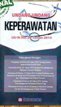 UNDANG-UNDANG KEPERAWATAN (UU RI No. 38 Tahun 2014 )