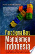 Paradigma Baru Manajemen Indonesia