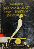 Masyarakat dan Sastra Indonesia