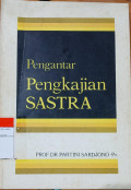 Pengantar Pengkajian Sastra