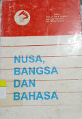 Nusa, Bangsa dan Bahasa