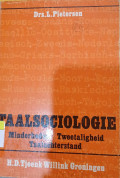 Taalsociologie: Minderheden Tweetaligheid Taalachterstand