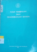 Pusat Pembinaan dan Pengembangan Bahasa