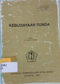 Kebudayaan Sunda