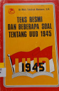 Teks Resmi dan Beberapa Soal Tentang UUD 1945