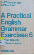 A Practical English Grammar Exercises 6