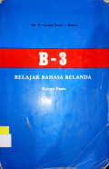 B-3 Belajar Bahasa Belanda: Kursus Dasar