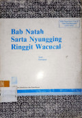 Bab Natah sarta Nyungging Ringgit Wacucal