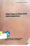 Bahan Pelajaran Bahasa Sunda untuk Sekolah Dasar