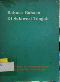 Bahasa-Bahasa Di Sulawesi Tengah