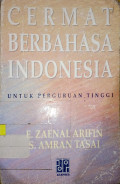 Cermat Berbahasa Indonesia  Untuk Perguruan Tinggi