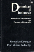 Demokrasi di Indonesia Demokrasi Parlementer dan Demokrasi Pancasila