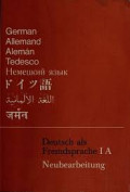 Deutsch Als Fremdsprache Ia: strukturubungen ung test