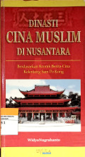 Dinasti Cina Muslim di Nusantara