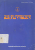 Fonologi dan Morfologi Bahasa Sindang