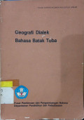 Geografi Dialek Bahasa Batak Toba