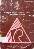Geografi Dialek Bahasa Jawa Kabupaten Demak