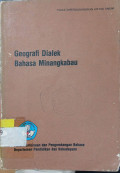 Geografi Dialek Bahasa Minangkabau