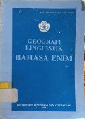 Geografi Linguistik Bahasa Enim