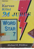 Kursus Kilat 24 Jurus Word Star 7