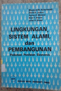 Lingkungan Sistem Alami, Dan Pembangunan Pedoman Penilaian Ekonomis