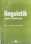 Linguistik: Suatu Pengantar