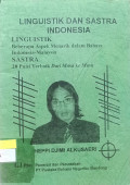 Linguistik dan Sastra Indonesia