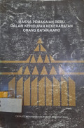 Makna Pemakaian Rebu Dalam Kehidupan Kekerabatan Orang Batak Karo