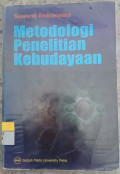 Metodologi Penelitian Kebudayaan