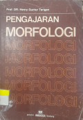 Pengajaran Morfologi