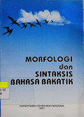 Morfologi dan Sintaksis Bahasa Bakatik